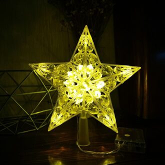 Kerstboom Decoratie Creatieve Unieke Ster Batterij-Aangedreven Kerstboom Kerstversiering