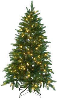 Kerstboom Excellent Trees® LED Falun Green 150 cm met 190 lampjes Groen