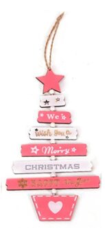 Kerstboom Houten Ornamenten Kerstversiering Kleur Houten Letters Kerstboom Hanger koninklijk blauw
