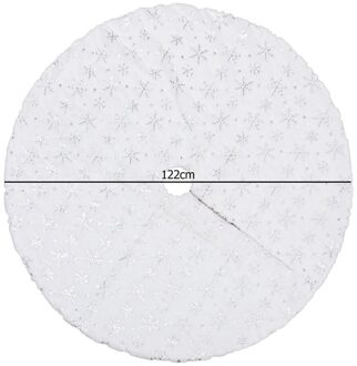 Kerstboom Rok Luxe Faux Fur Kerstboom Rok Witte Boom Rok Voor Xmas Party Home Decoraties Festival