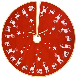 Kerstboom Rok Rode Decor Kerstboom Decoraties Decoratieve Decoratie Bruin rood