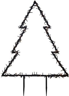 Kerstboom Tuinsteker - LED - L53 x H75 cm - Warm Wit