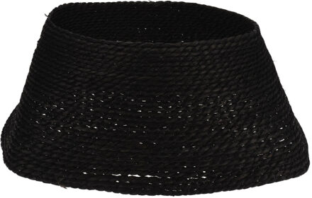 Kerstboomrok - zwart - D45 x H26,5 cm - voor kerstboom van 180 cm - kerstboommand