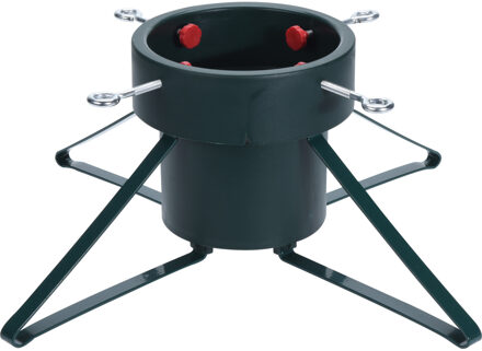 Kerstboomstandaard kunststof groen voor een kerstboom tot 280 cm