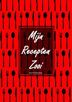 Kerstcadeau - Blanco Recepten Invulboek - "mijn Recepten Zooi" - Boek Cadeau