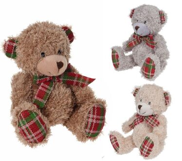 Kerstfiguur Pluche 18cm Beer