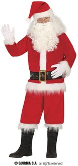 Kerstman Kostuum Noel Luxury Rood - Zalm
