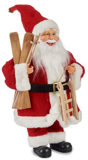 Kerstman pop - L22 x B17 x H40 cm - polyester - beeld