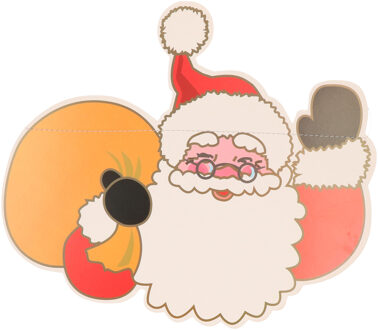 Kerstman slinger 140 cm.