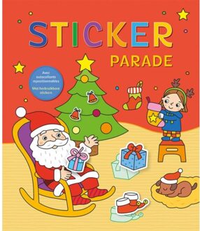 Kerstman Sticker Parade / Le Père Noël Sticker Parade