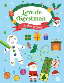 Kerstmis: Leve de Kerstman: ik kleur en speel - (ISBN: 9789403242705)