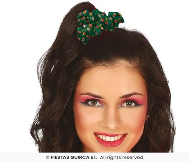 Kerstmis Scrunchie Groen