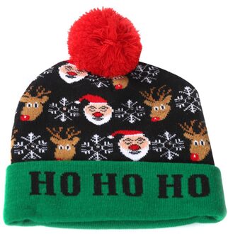 Kerstmis Vrouwen Gebreide Muts Winter Warming Beanie Hoeden Cap Met Bal Voor Meisjes Dames Outdoor X85