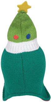 Kerstmuts met fleecevoering voor kinderen/Kinderen (Groen)