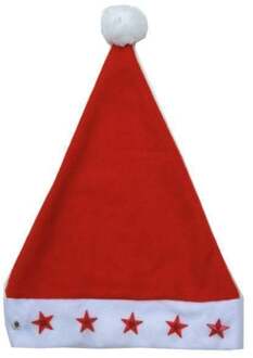 Kerstmuts met sterren