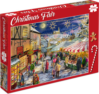 Kerstpuzzel - Christmas Fair (1000 stukjes)