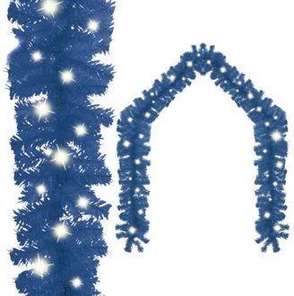 Kerstslinger met LED-lampjes 10 m blauw Multikleur