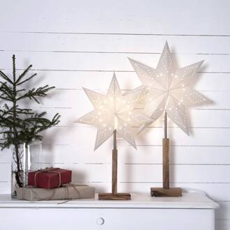 Kerstster - Tafellamp - Best Season Beige