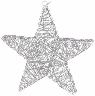 Kerstverlichting figuur - ster - 40 cm - 50 led lampjes - kerstster Multi