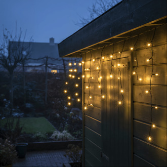 | Kerstverlichting | Ijspegelverlichting | IP44 | Geschikt voor binnen & buiten | 8-Functies | 120 LED lampjes | 4 meter kabel