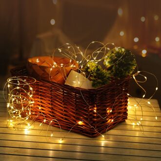 | Kerstverlichting LED lichtsnoer | 10m | 100 Lichtpunten | IP44 | Warm Wit Licht
