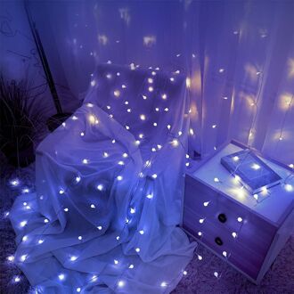 | Kerstverlichting LED lichtsnoer | 10m | 100 Lichtpunten met 8 Lichtstanden | IP44 | Koud Wit Licht