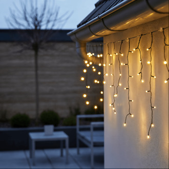 | Kerstverlichting | Verlengstuk | Ijspegelverlichting | IP44 | Geschikt voor binnen & buiten | 120 LED lampjes | 4 meter kabel