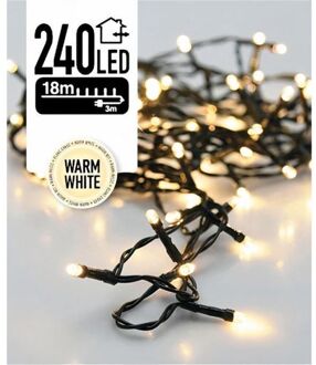 Kerstverlichting warm wit buiten 240 lampjes