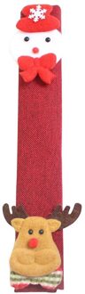 Kerstversiering Magnetron Handschoenen Koelkast Handschoenen Oven Cover Thuis Kerst Decor Xmas Keuken Accessoires Q3 F