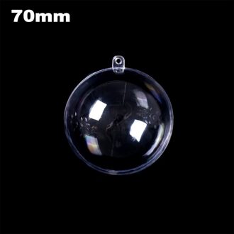Kerstversiering Wedding Party Diy Holle Bal Kinderen Invulbare Transparante Bol Plastic Bal Kerst Goederen 7cm
