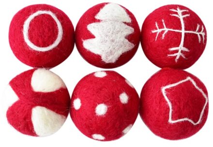 Kerstversiering Wol Bal Patroon Hanger Kerst Loving Heart Tree Decoratie Opknoping Hangers Xmas Cadeaus voor Kinderen BG0935D