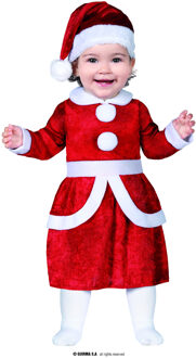 Kerstvrouw kostuum voor baby's - 80/86 (6-12 maanden) - Kinderkostuums