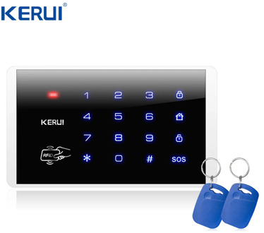 Kerui K16 Wireless RFID Touch Keyboard For Wifi PSTN GSM Home House Alarm System Security System 433MHz