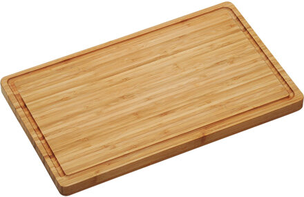 Kesper Bamboe houten snijplank - 3 cm dik - 27 x 45 cm - Keuken - Proffessional - Dikke snijplanken
