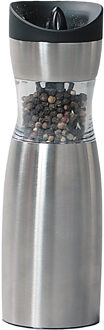 Kesper Elektrische peper/zout molen rvs 20 cm Grijs