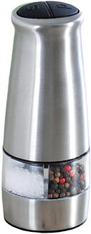 Kesper Elektrische RVS pepermolen/zoutmolen 17,5 cm