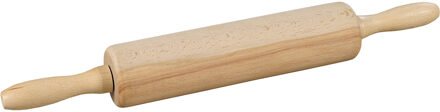 Kesper Houten deegroller - 23 cm roller - Deegrollers - Taarten bakken - Cupcakes maken