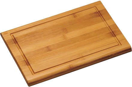 Kesper keuken snijplank - 28 x 38 cm - Bamboe hout - Keuken - Dikke snijplank
