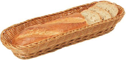 Kesper stokbrood broodmand - gevlochten - 41 x 16 x 7 cm