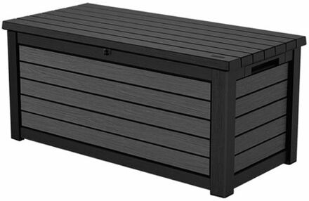 Keter Brushwood Opbergbox 630L - 72,4x155x69,4cm - Antraciet Grijs