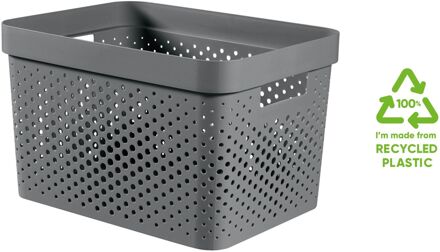 Keter Curver Opbergbox Infinity Recycled Dots 17l