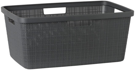 Keter Jute Wasmand 46 L - Donkergrijs