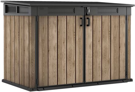 Keter Kussenbox Signature Ashwood - Houtlook - Grijs - 2020l - 190x109x132cm