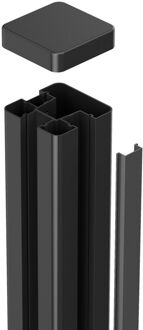 Keter Tuinpaal Vierkant - Kunststof - 80x80mm - Lengte 182cm