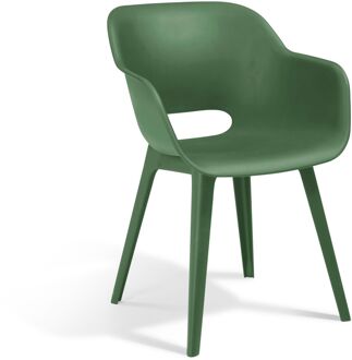 Keter Tuinstoel Akola Groen 57x56x80cm