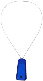Ketting Luchtreiniger Thuis Mini Usb Draagbare Wearable Ketting Negatieve Ionen Generator Usb Personal Air Cleaner blauw