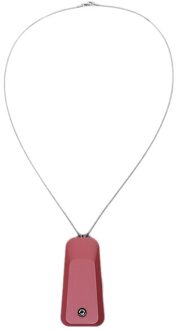 Ketting Luchtreiniger Thuis Mini Usb Draagbare Wearable Ketting Negatieve Ionen Generator Usb Personal Air Cleaner roze