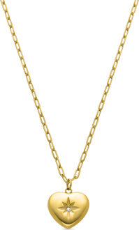 Ketting Luxenter Ikpo 18k geelgoud afwerking - One Size