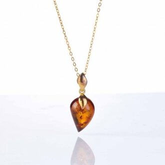 Ketting met barnsteen