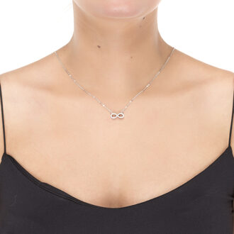 Ketting Munthir Sterling Zilver 925 Wit